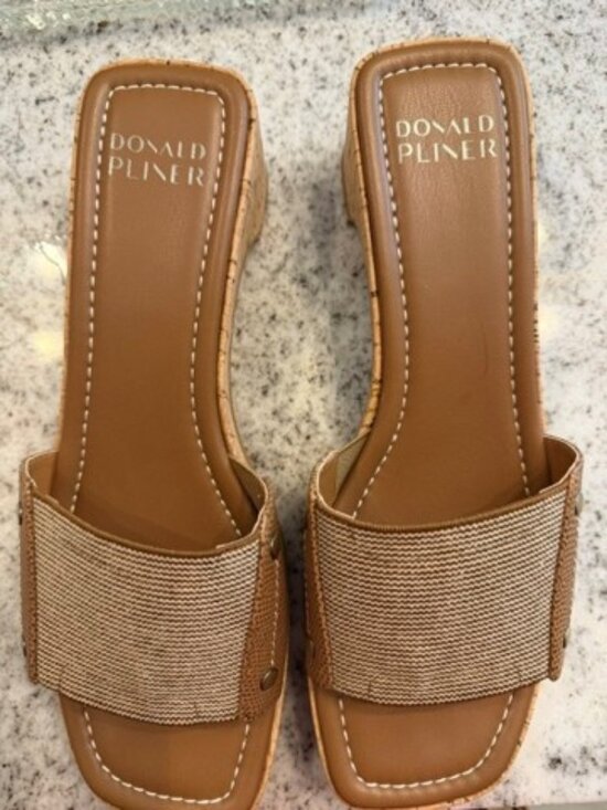 Donald J. Pliner Shoes - Donald Pliner Brown & Tan Sandals